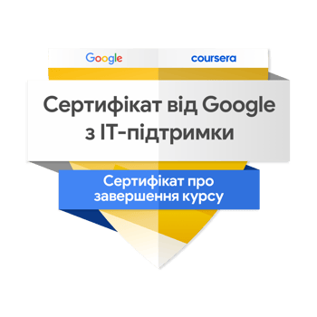 Google certificate IT